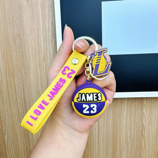 Court Vibe Basketball Pendant