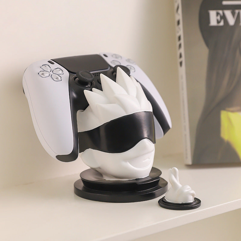 Gamepad Bracket Pylon PS5 Storage Box Switch Gojo Satoru Peripheral Figure Xbox Desktop with Ornaments