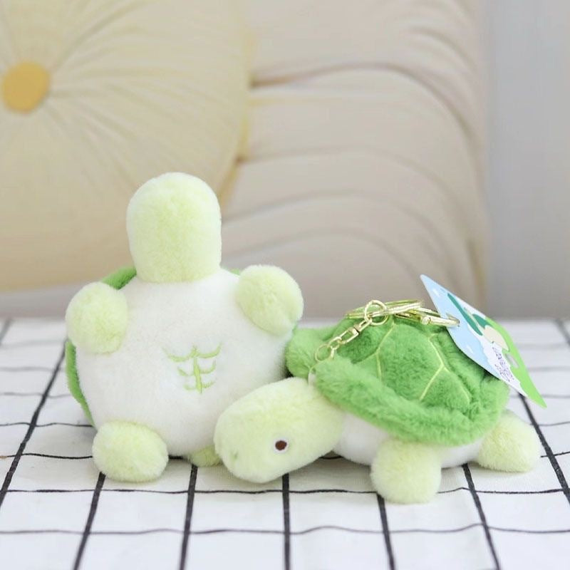 Plush pendant keychain decompression will be called turtle doll boutique plush keychain pendant small gift wholesale