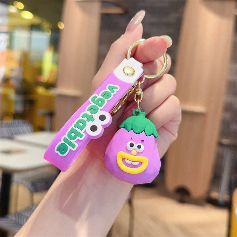 Funny Fruit Keychain