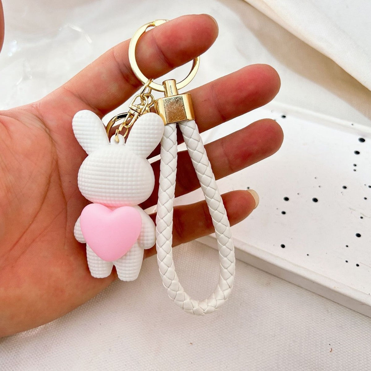 SweetHearts Bunny Keychain