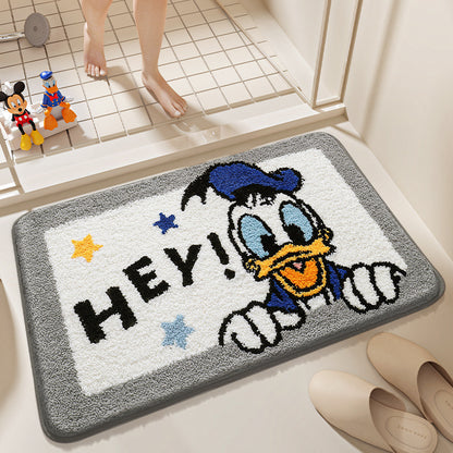Mickey Soft Faux Cashmere Bath Mat – Non-Slip, Absorbent & Skin-Friendly