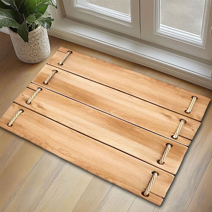 Velvet Floor Mat – Water-Absorbent, Soft & Easy-Care Polyester Rug