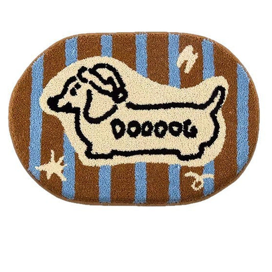 Cute, Thickened Faux Cashmere for Bathroom or Bedroom