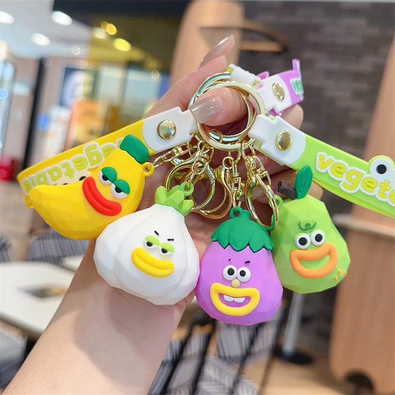 Funny Fruit Keychain