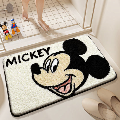 Mickey Soft Faux Cashmere Bath Mat – Non-Slip, Absorbent & Skin-Friendly